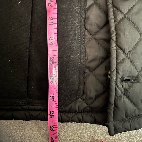 [48/US M]ARMANI JEANS Z6K75 BLACK QUILTED NYLON/WOOL Bomber JACKET - Picture 9 of 13